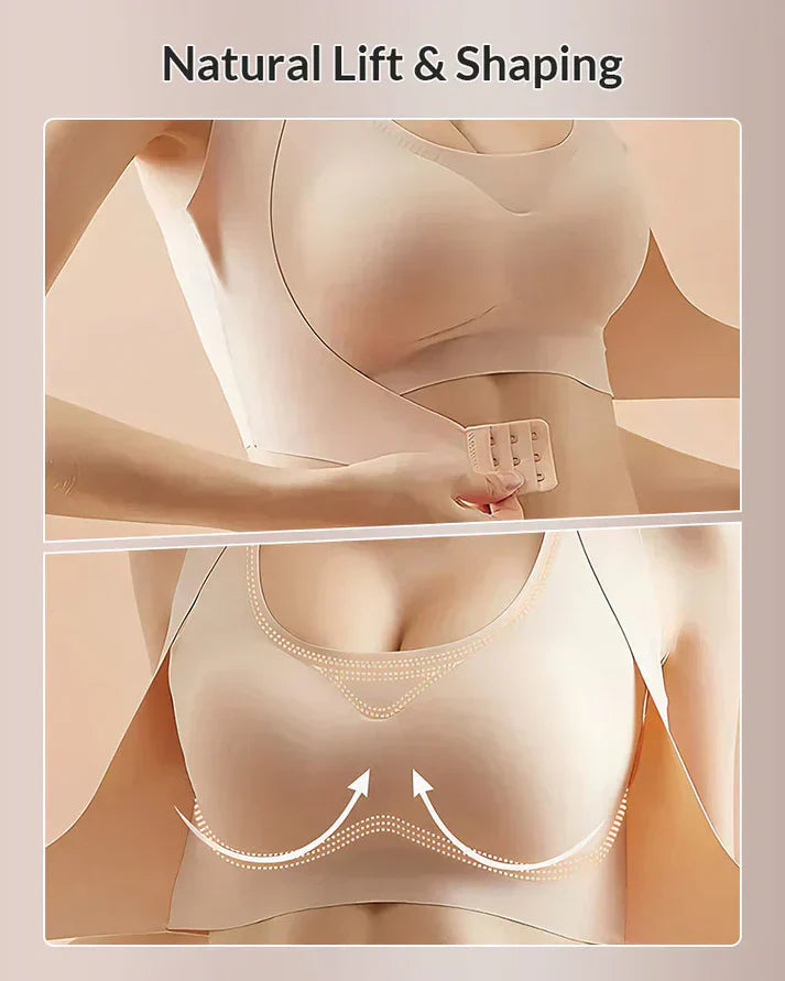 Last Day: Up to 30% Off Tiworld™ Front Closure Cross-Back Wireless Bra for Comfort & Support
