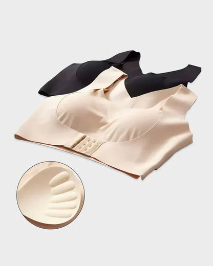 Last Day: Up to 30% Off Tiworld™ Front Closure Cross-Back Wireless Bra for Comfort & Support